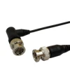 3G SDI BNC male Straight to BNC Right Angle male Cable