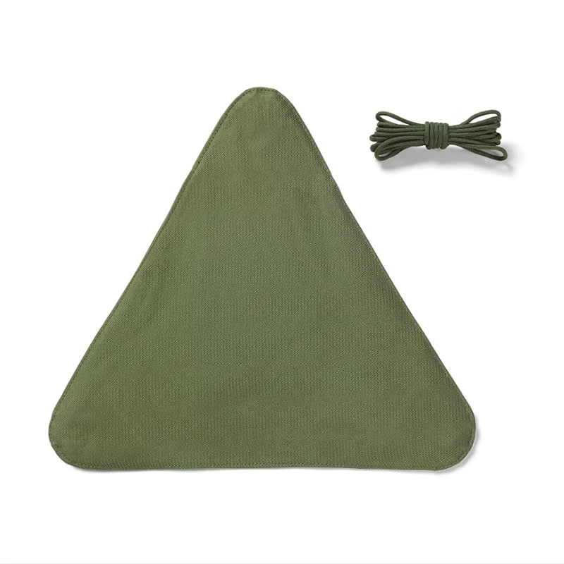 

Outdoor Camping Waterproof Multifunction Travel Fishing Picnic Home Seat Fabric Portable Canvas Cushion Triangle Stool Cloth