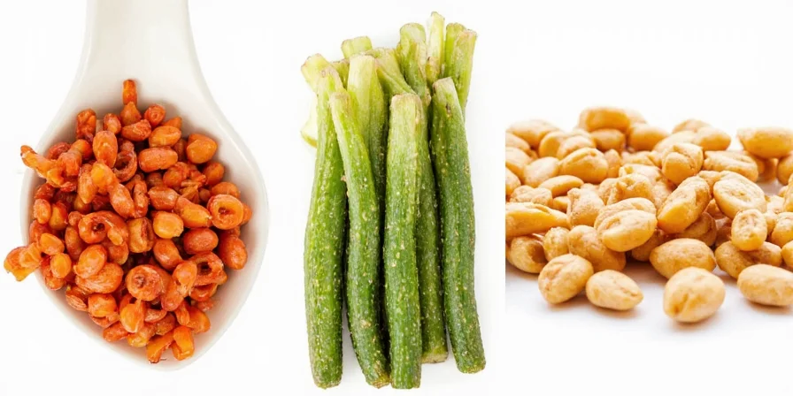 Chart showing common food sources of glutamate