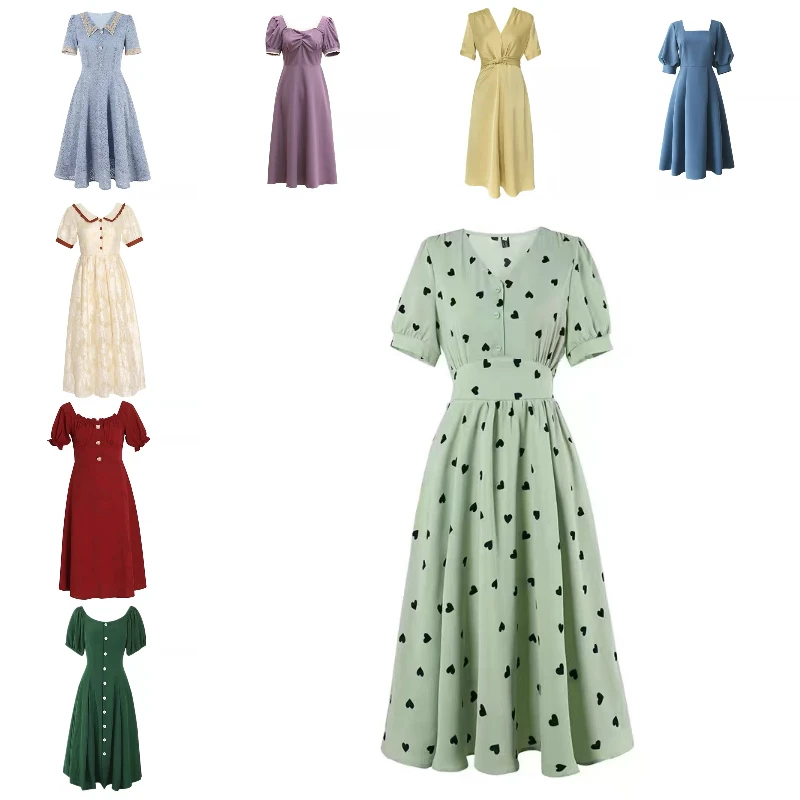 

Summer new girls dress ladies casual dress professional factory for sale