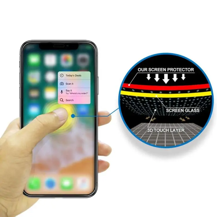 

9h MATTE CERAMIC Screen Guard Wholesale For Iphone Xs, Transparent