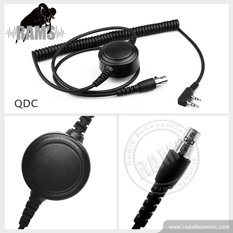 Two Way Radio Safety Helmet Heavy Duty Headphone For Fire Departments