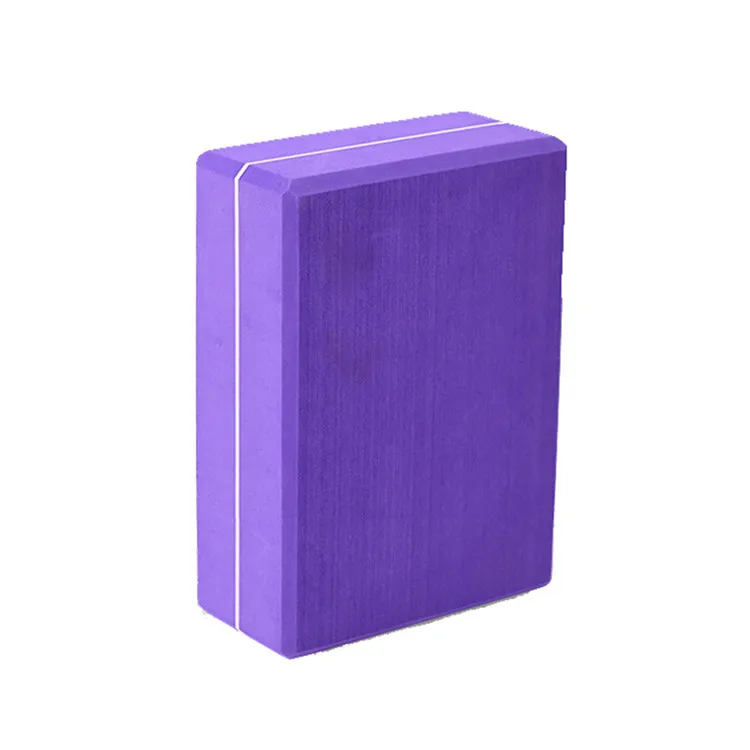 

High-density Eva Foam Dropship Black Yoga Brick Block, Customized color