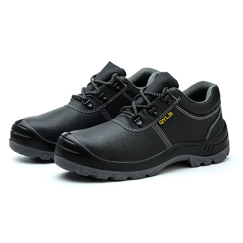 Latest Unisex Genuine Leather Upper Safety Shoes Custom Men's Leather Boots with Steel Toe Functional for Winter Season Summer