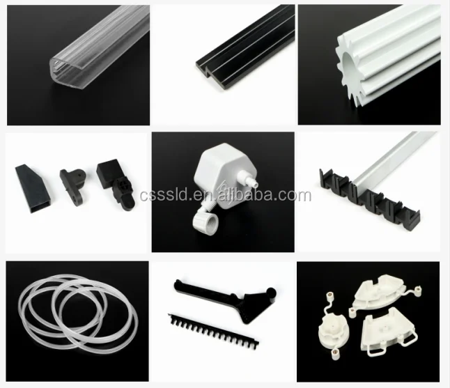Side decorative plastic strips of commercial ice machine door frame