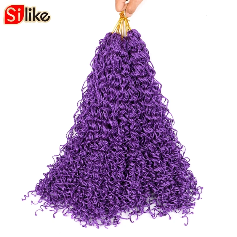 

wholesale factory price synthetic hair micro ZIZI box wavy style braid crochet million micro twist braid for Black Women, Pic showed