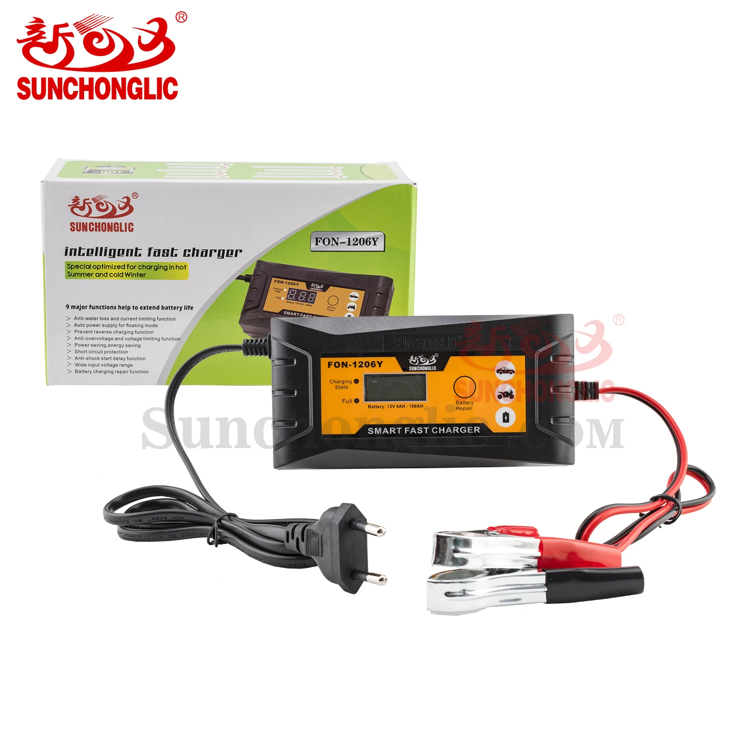 fast battery charger 12v