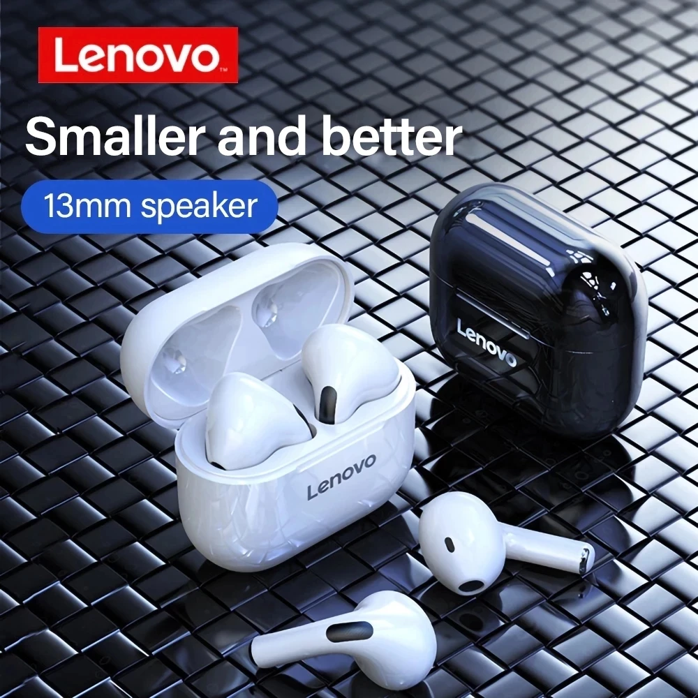 

NEW Original Lenovo LP40 TWS Wireless Earphone Dual Stereo Noise Reduction Bass Touch Control Long Standby Earbuds