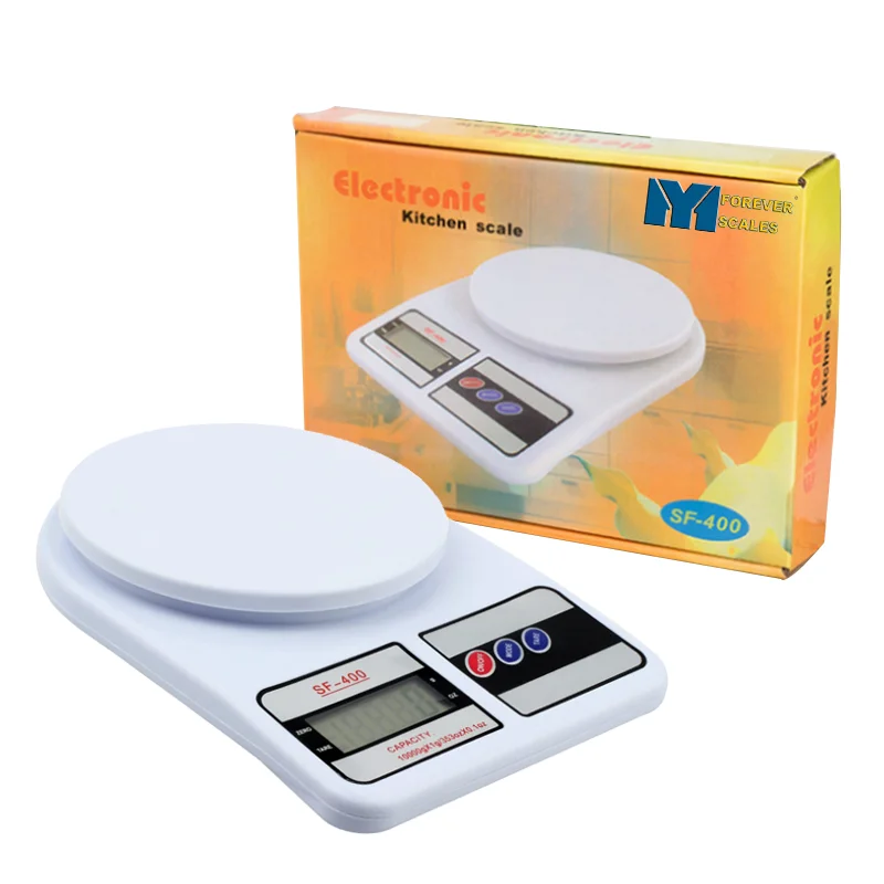 

Classical Hot Sale 5kg 1g Digital Food Sale SF400 Kitchen Scale, White, green, blue