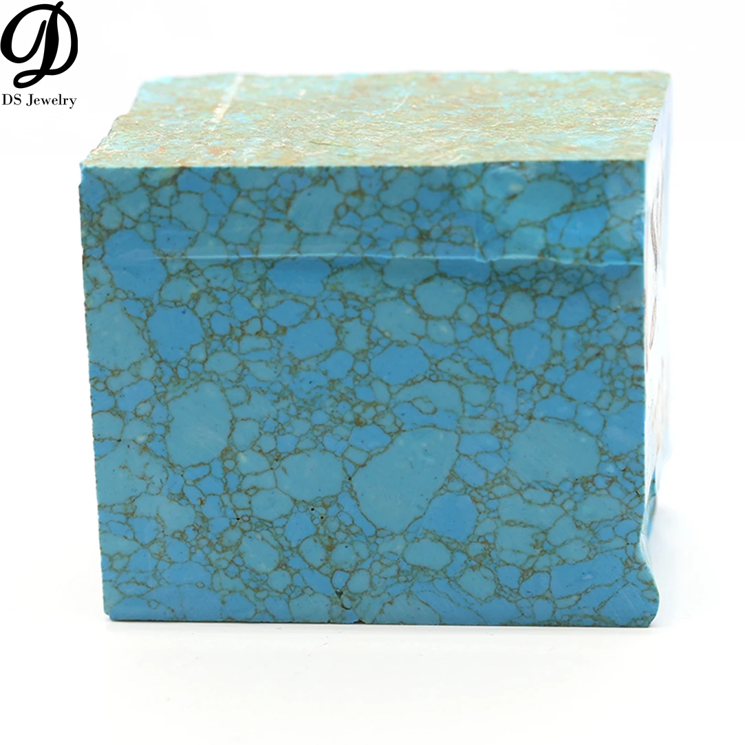 

China factory price synthetic rough turquoise stone