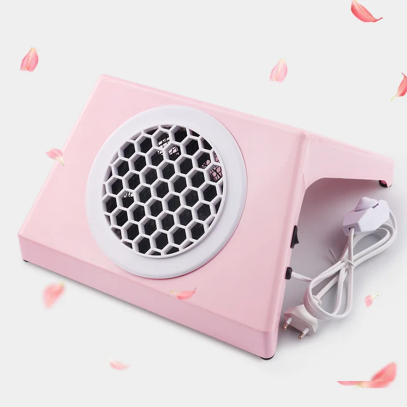 

New Design Professional Powerful 100W Manicure Nail Vacuum Cleaner Suction Nail Dust Collector, As picture