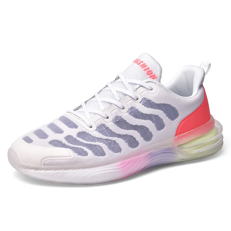 

High quality customized ultra-lightweight breathable sneakers TPU mesh sneakers for men running shoes