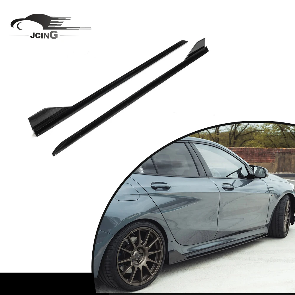 

Fits for BMW 1 Series F40 118i M Sport Hatchback 2020-22 REAL CARBON Side Skirt Extension Lip