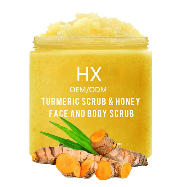 

Private label tumeric body scrub tree hut shea sugar facial tumeric scrub