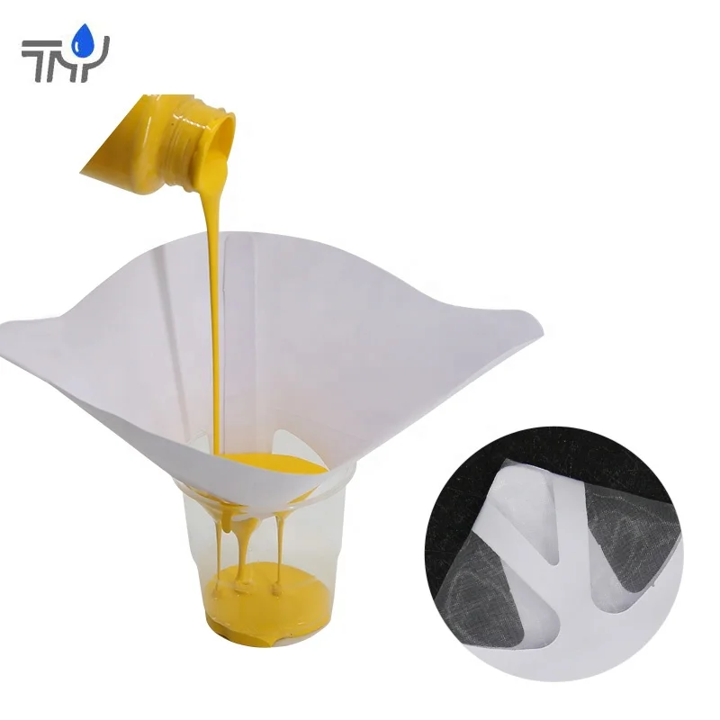 

White Paper Funnel Nylon Filter Conical Mesh Paint Strainer Paint Filter Paper Funnel