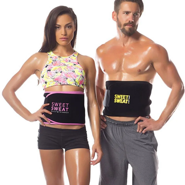 

2021 new adjustable abdomen belt professional waist trainer unisex sports sweat belt