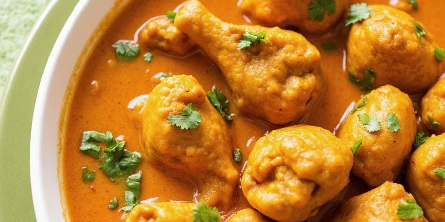 Global chicken curry varieties side by side