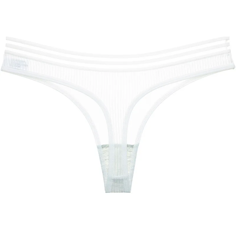 

2020 Ladies Sexy Underwear White See-through Underwear Sexy Lingerie Underwear Briefs Thong, Picture