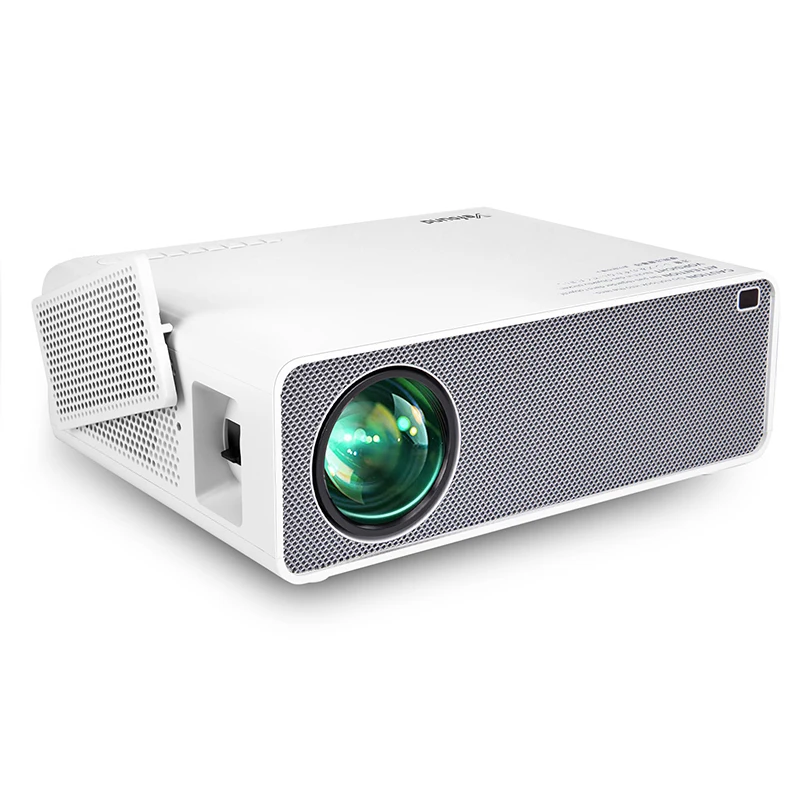 

2021 New WiFi 7500 Lumens 1920*1080 LED Projector For 4K Home Theater Cinema, White+gray