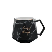 

Marble Ceramic Mug with Logo Accept Customized Logo Coffee Drinking Tea Cup Business Coffee Ceramic Mug