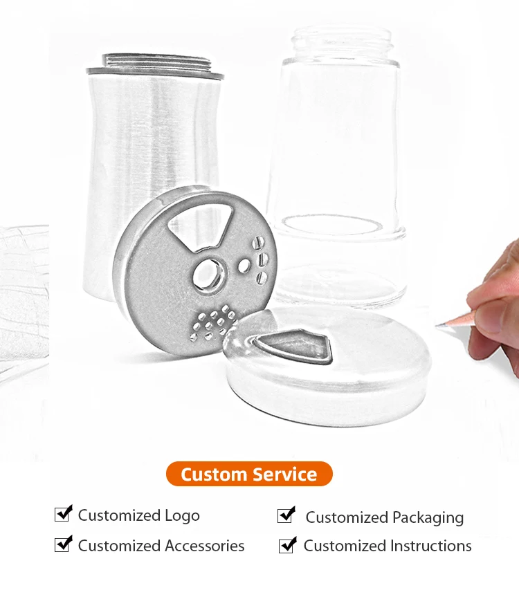 spice jar stainless steel