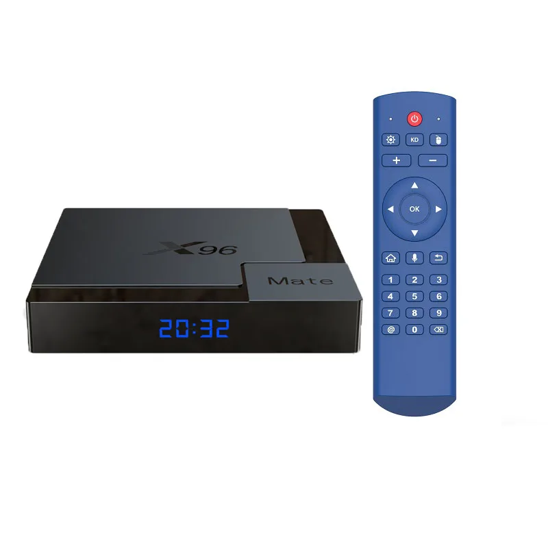 

OEM Customize Set Top Box Allwinner H616 Quad Core 2.4G/5G Dual WiFi 6K@fps Android 10.0 X96 Mate TV Box