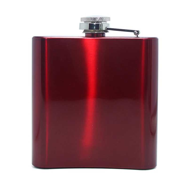 

6oz Stainless Steel Pocket Hip Flask Whiskey Wine Alcohol Woman Men Flagon Creative Bottle Travel Drinkware Gifts Liqour Flask