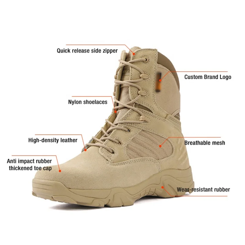 

Tactical Military Boots Men delta boots tactical Desert Outdoor boots for army Ankle Shoes Men
