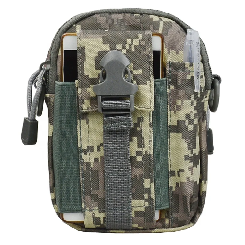 

Lupu BL091 outdoor military mobile phone bag tactical sports mobile phone bag tactical waist bag, Multi