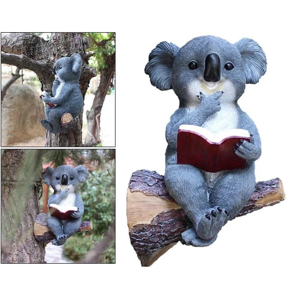 

Simulation Koala Solar Tree Hanging LED Lights Gardening Decorations For Yard Courtyard Garden Decoration Outdoor Ornament