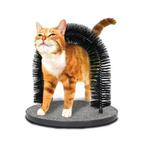 

Wholesale Self Shedding Grooming Cat Toy, Massage Pet Scratcher Toy Play Cat Arch