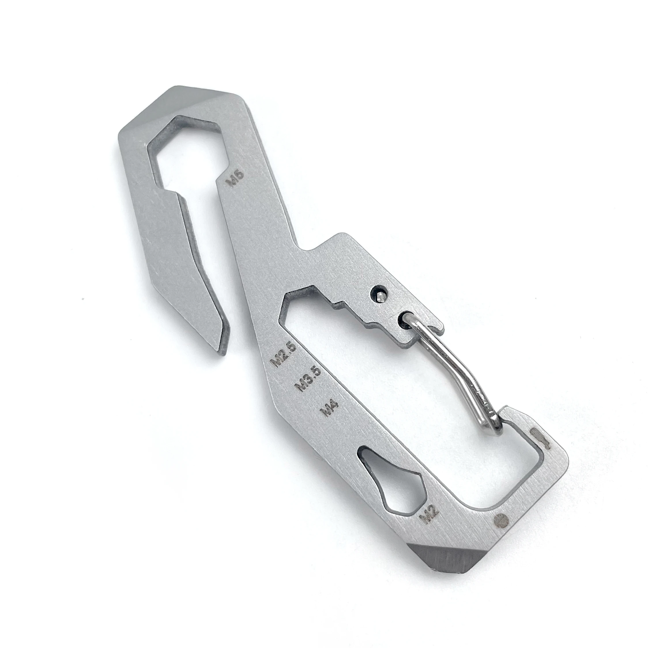 

Novelty Stainless Steel Customize Your Own Logo Multi Function Tool Bottle Opener Key Chain