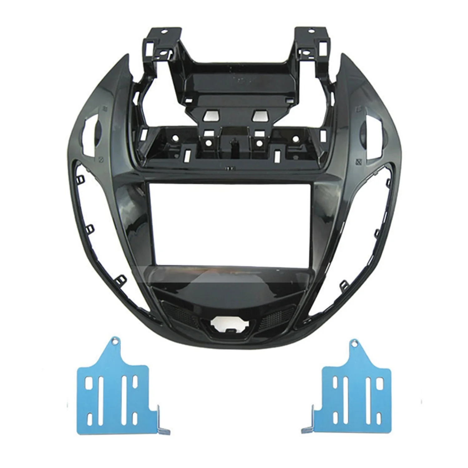 

UV Black Double Din Car Radio Fascia for 2012 Ford B-MAX Panel Frame In Dash Mount Kit Autostereo