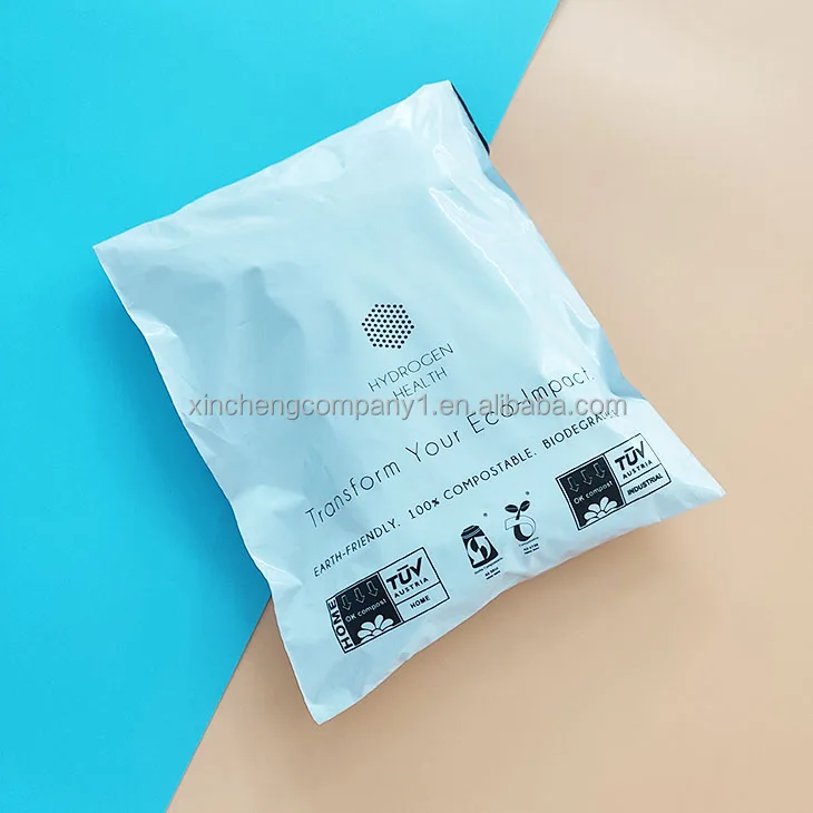 

Biodegradable PBAT Cornstarch mailer bag compostable mailer courier bag postage satchel polymailer