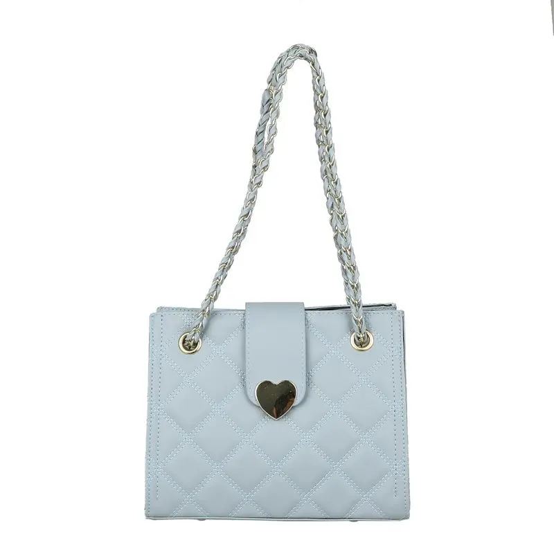 

Wholesale high quality Quilted PU Leather Trendy Women Tote Bags