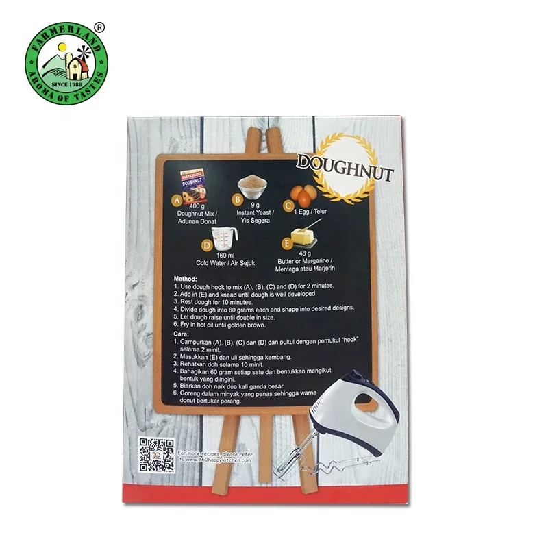 
400g Farmerland Easy to use Doughnut Mix Baking Flour 