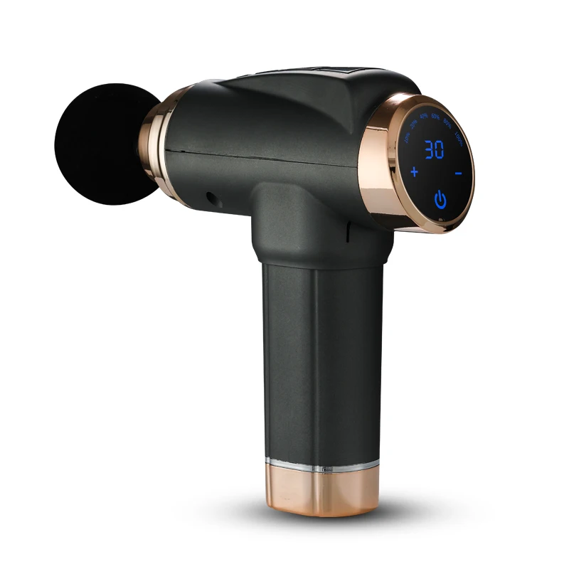 

2021 New Design Professional Massager Brushless Motor Rechargeable Mini Massage Gun