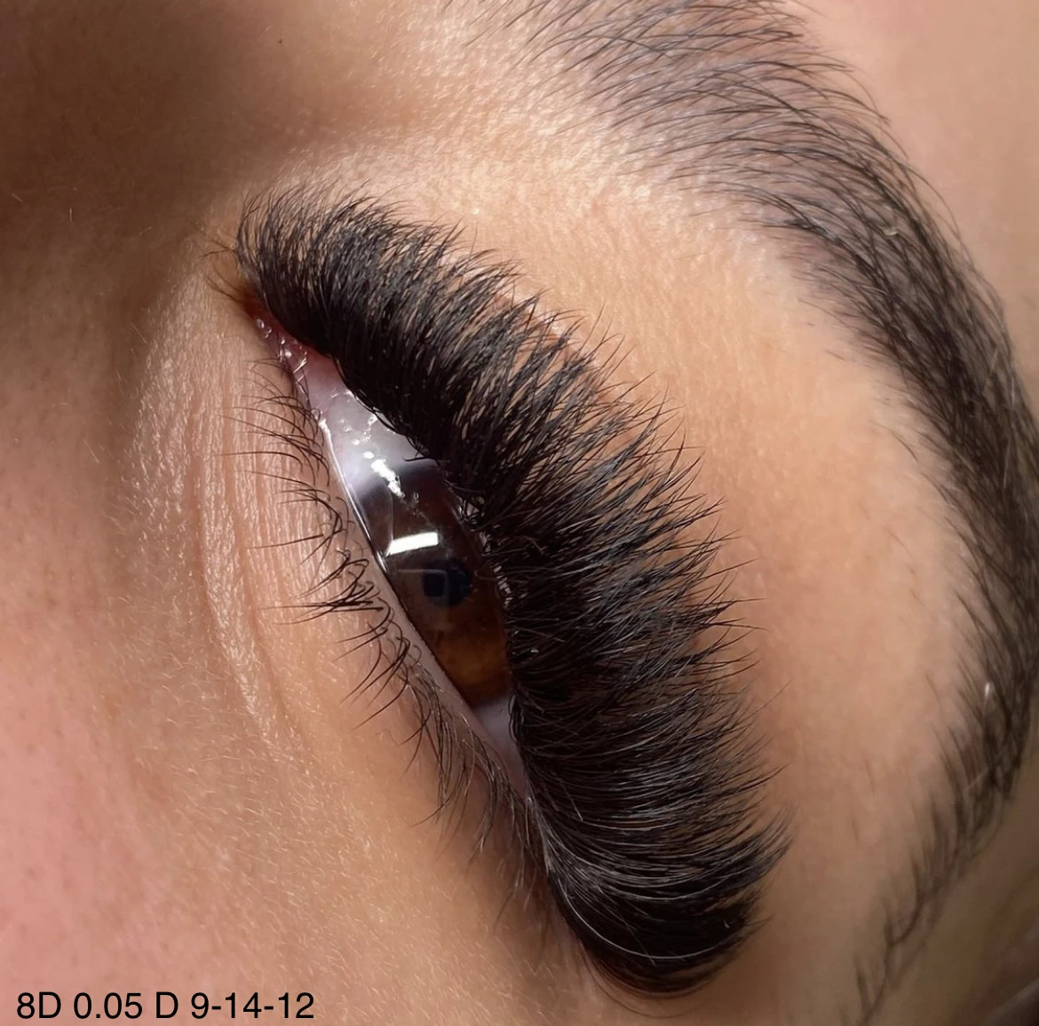 144 Fans Handmade Faux Mink Eyelash Extensions 5D 6D 7D 8D Natural Soft C D Curl Premade Lash Fans 0.05MM Lashes