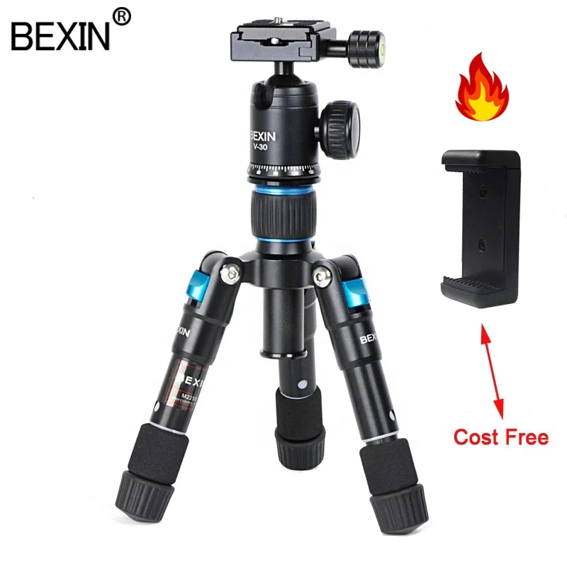 

BEXIN Lightweight Flexible Portable Travel Pocket Tripod Small Mini Camera Tripod Stand for Phone DSLR and Canon and go pro