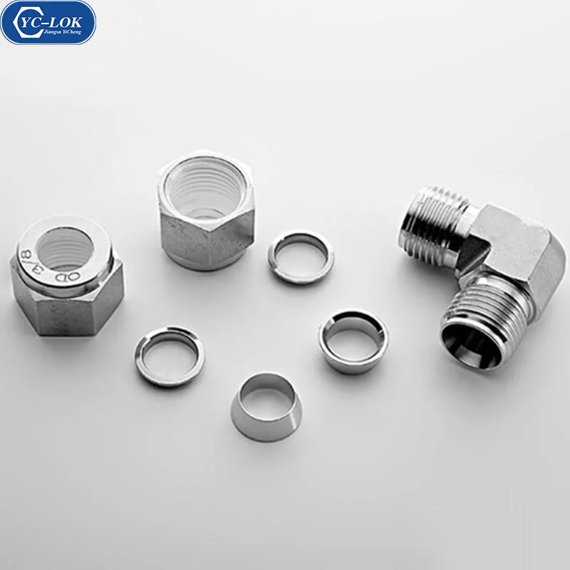 

Stainless steel LU Union Elbow Union Reducing Elbow tube fittings for hydraulic