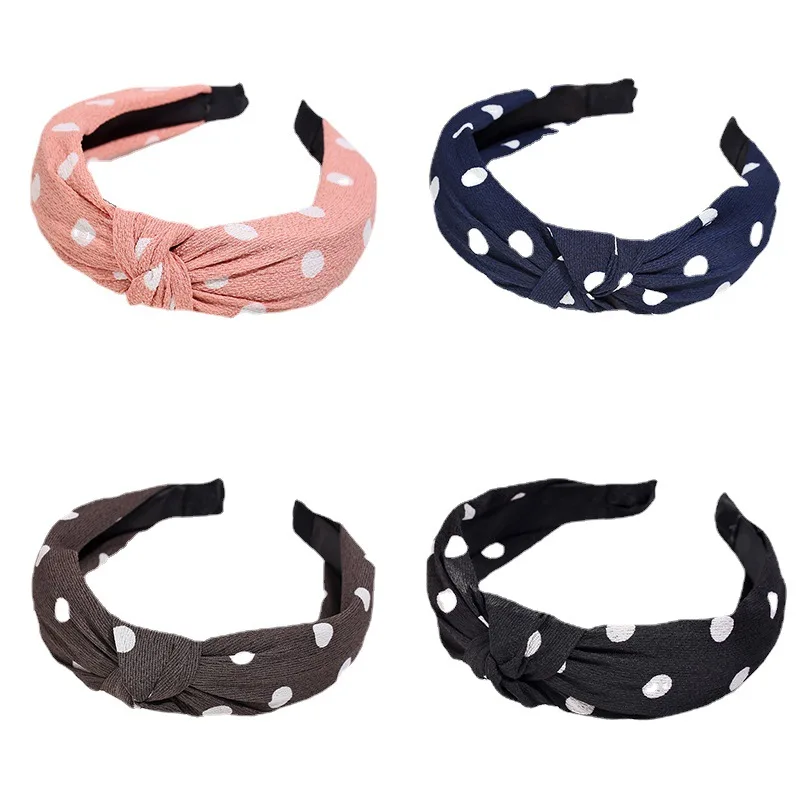 

2021 Bow Headband for Women Knotted Hair Band