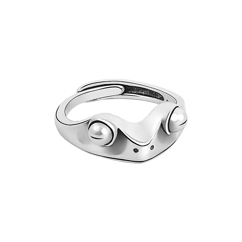

2021 New Women's Frog Personality Creative Animal Ring Opening Adjustable Jewelry, Like picture