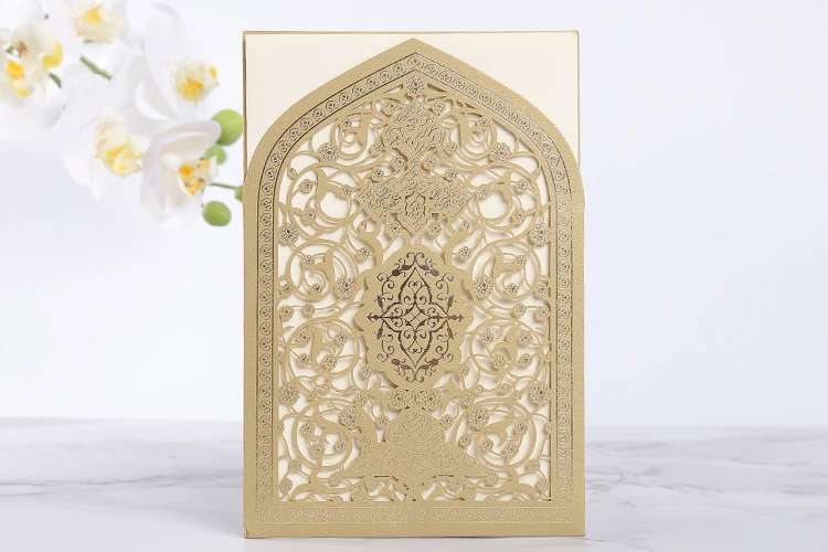 Wedding cards muslim,muslim invitation card laser cut wedding invitations philippines