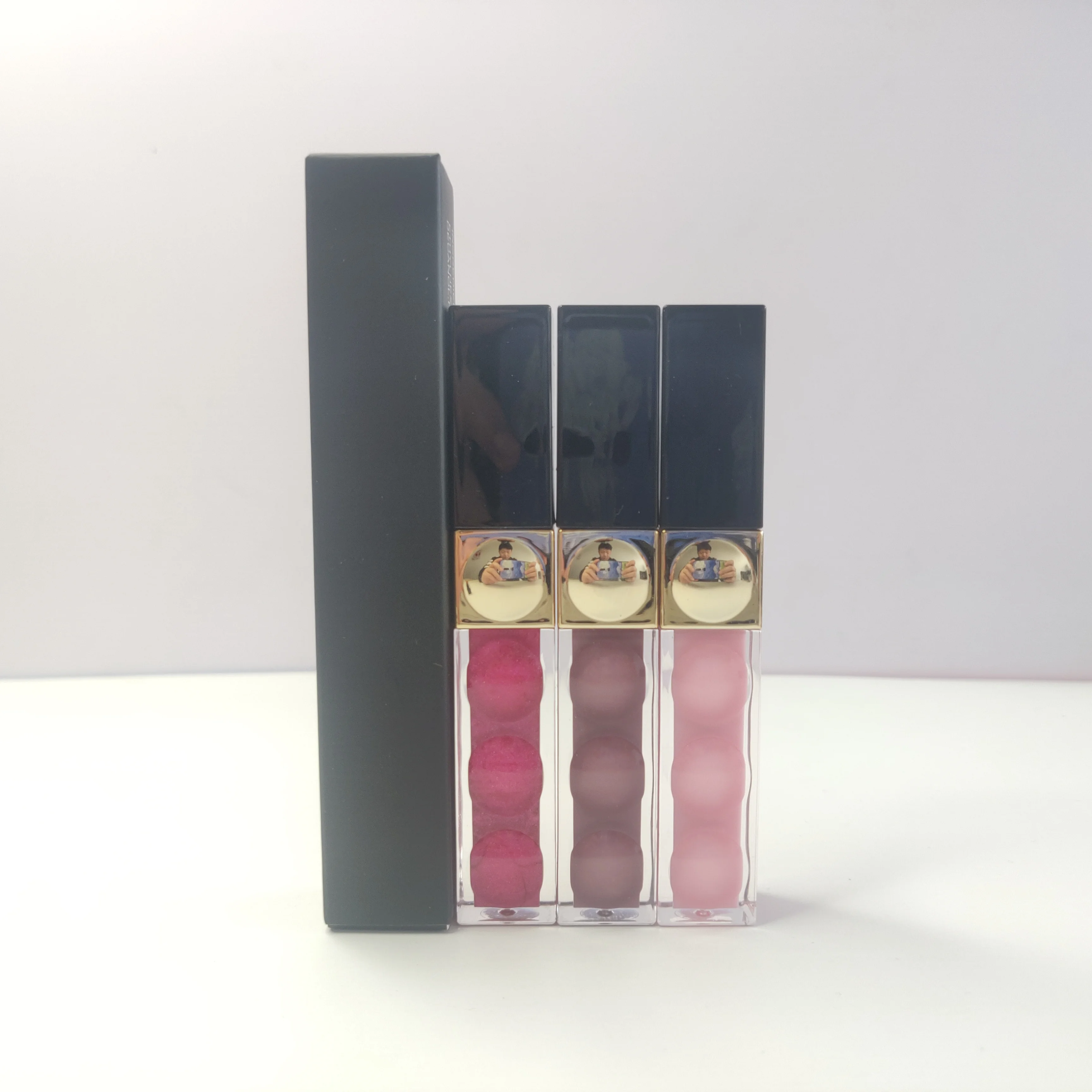 

OEM Fashion Style Lip Gloss Tubes 5 ml lip gloss containers tube, Clear