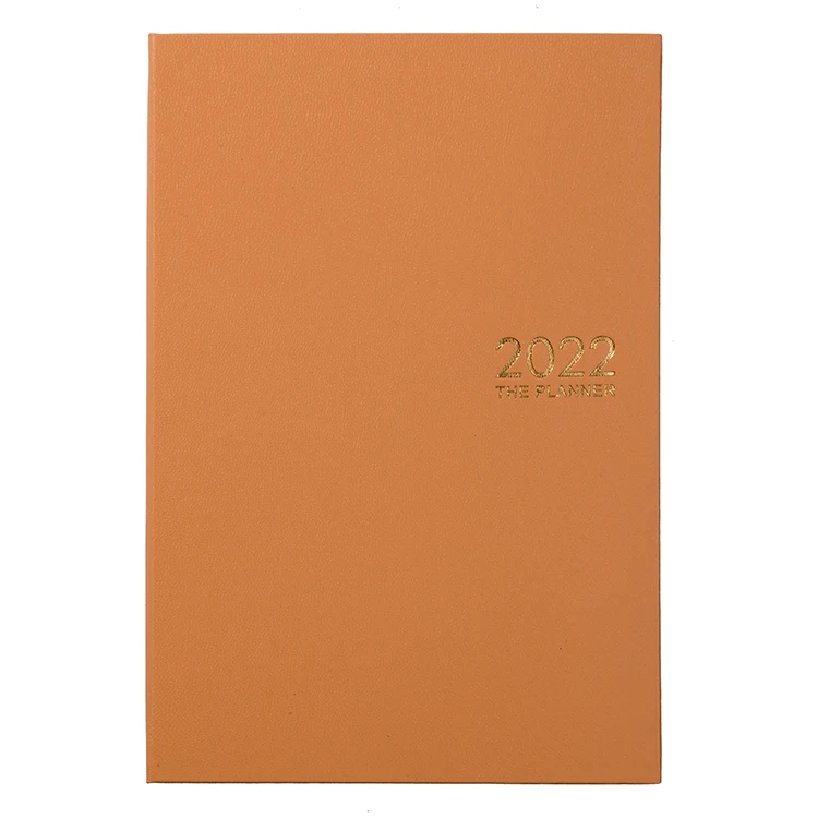 

Hardcover A5 Leatherette Cover Diary Monthly Planner Notebook