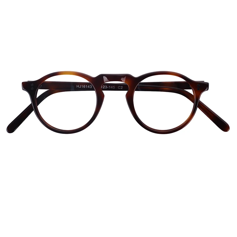 

Fashion Anti Radiation Custom Logo Eyewear Acetate Round Optical Glasses Spectacle Frame