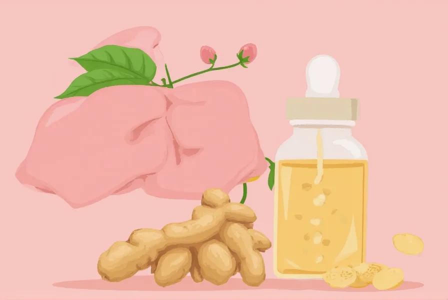 Scheiben von frischem Ingwerwurzel auf einem Holzbrett