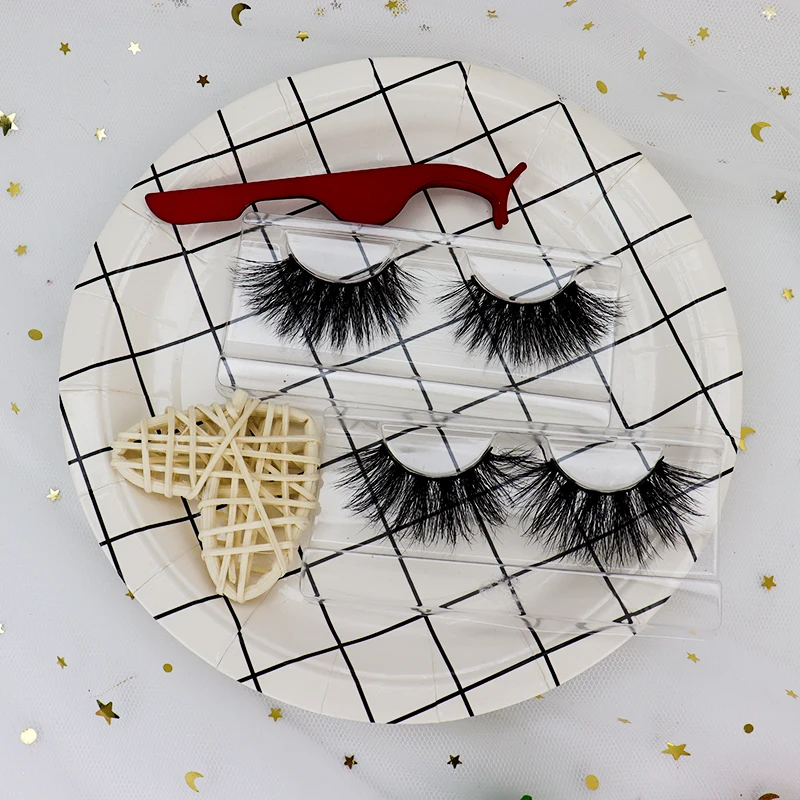 

Custom Logo Beautiful 6D 25Mm Mink Eyelashes 100% Real Best Mink Lashes
