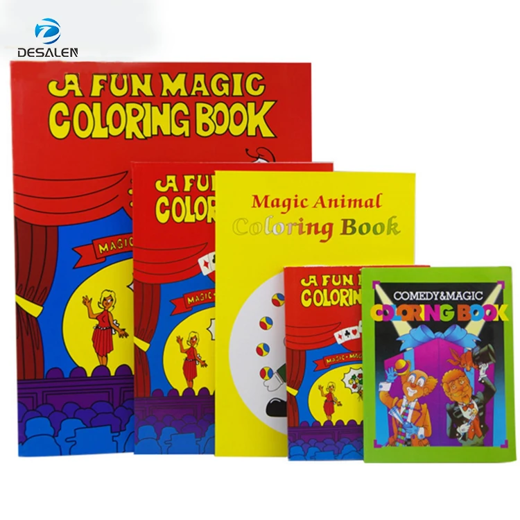 Download Desalen M Size Kids Stage Magic Trick Cards Book Toy Prop Magic Coloring Book Buy Magic Coloring Book Book Prop Magic Trick Cards Product On Alibaba Com