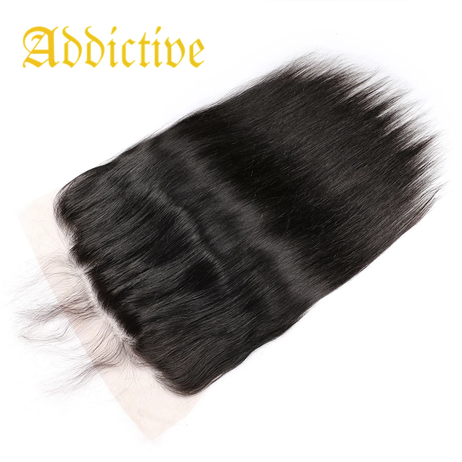 

Addictive 13x6 hd swiss lace frontal with baby hair 100% wholesale price hair extensions indian hd lace frontal for business